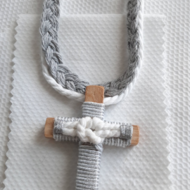 Cruces de comunión con cordón. Cruz de madera comunión personalizada