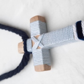 Cruces de comunión con cordón. Cruz de madera comunión personalizada